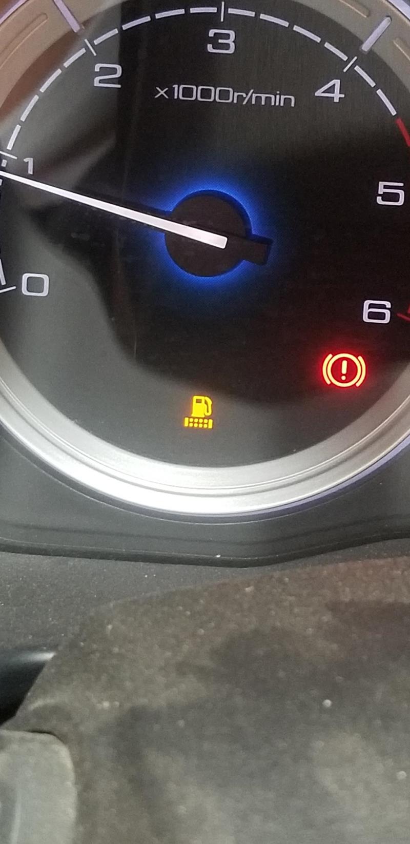 这个黄色的故障灯是什么意思，柴油车，江南五十铃瑞迈