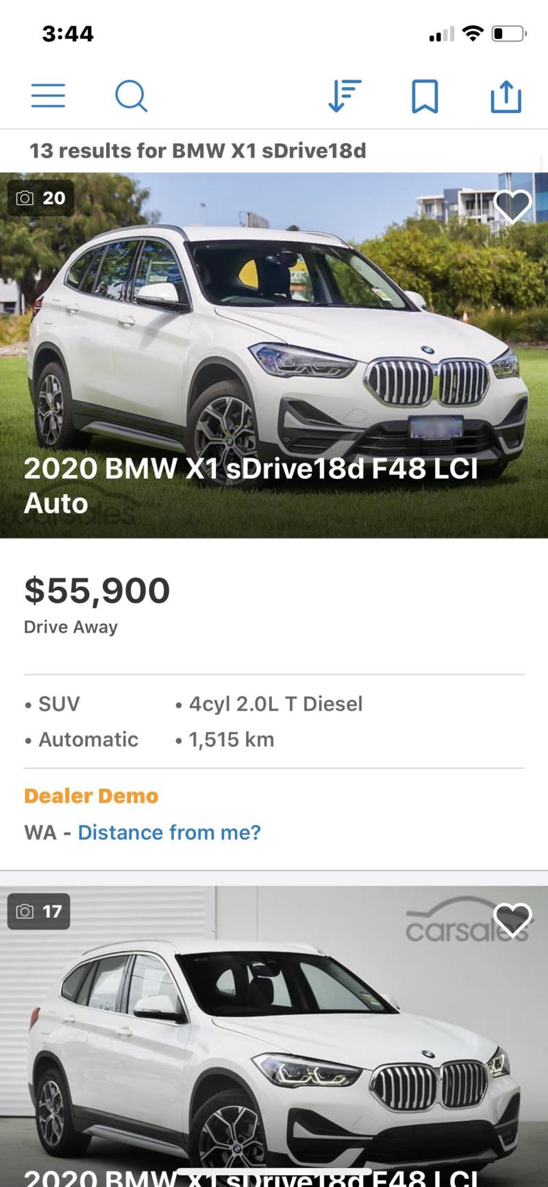 宝马x1，现在国内2020款sDrive18D的国内落地价是多少，图片是澳洲本土的官方指导价