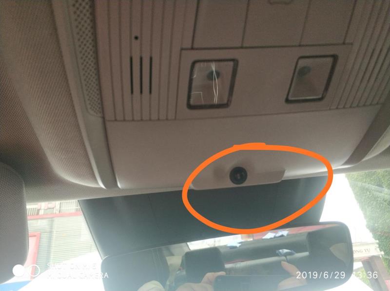 2018款，比亚迪秦PRO燃油版顶配这个内置摄像头怎么开启，行车记录仪那边没有，?
