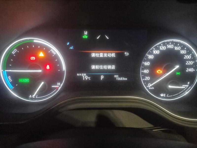 亚洲龙，混动版，前一天刚加了95#汽油跑了十几公里，第二天启提示发动机报警，可以低速开，但是发动机声音很大，什么问题
