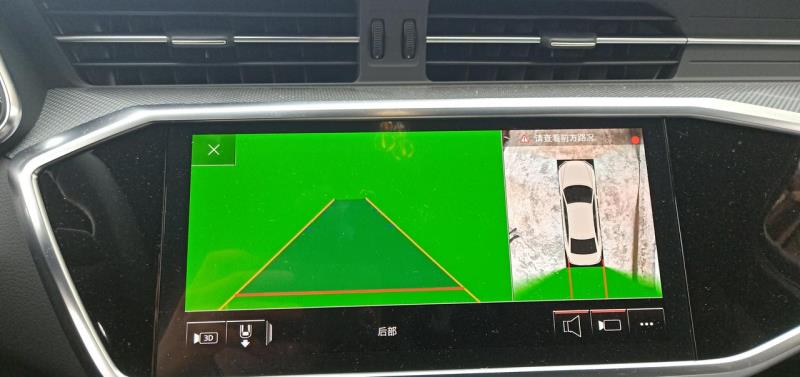 奥迪a6l，为什么的车空调屏幕经常不亮，最开始三五分钟就亮了，后面半个小时才亮，有时候倒车360完全看不到，中控屏全是绿色的