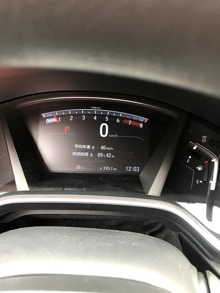 本田CR-V ，CRV平均油耗显示怎么调节