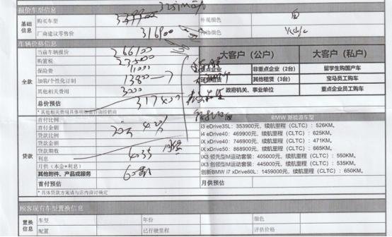 宝马3系 坐标南京，325标轴M运动，销售给的价格落地304000（不含利息），还要13800的强制装潢，贷款15W（5