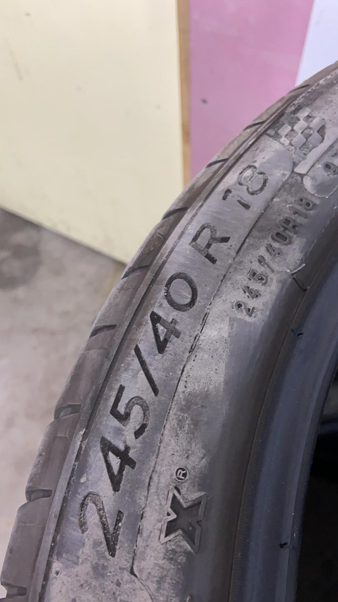 探岳原厂235/55/18的轮胎可以更换245/40/18的轮胎吗