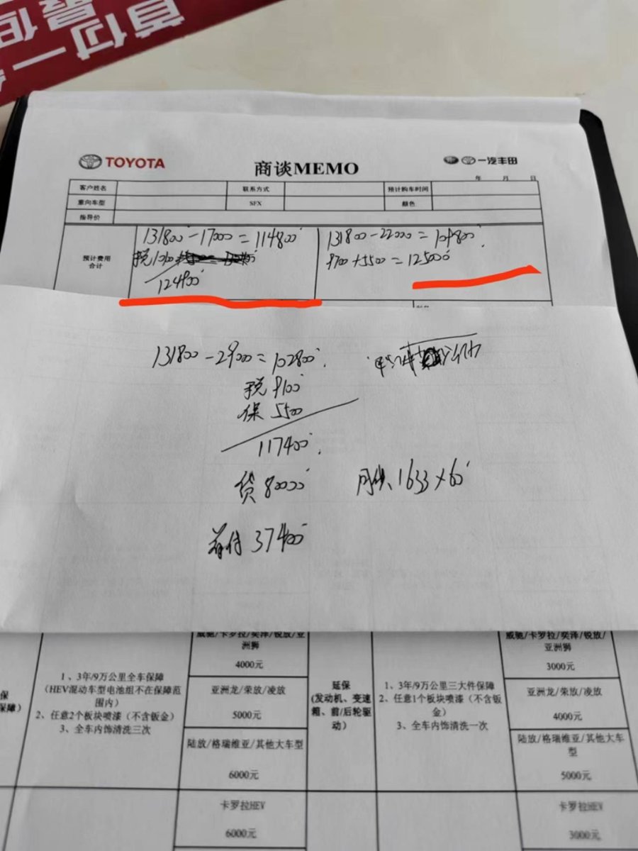 丰田卡罗拉锐放 江苏徐州上面全款，下面是贷款的，合适
