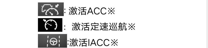 长安欧尚Z6 激活了ACC后 然后打开IACC 就会提示你请在E什么什么英文打开 这是怎么操作呢