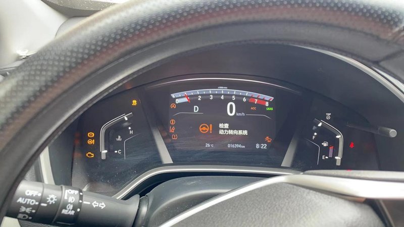 本田CR-V 2年不到的车，公里数1.6万公里。上周出现这个情况，去4s店用电脑消除了，然后说可能积碳过多，顺便保养，加