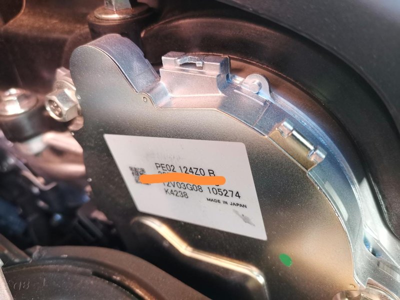 马自达CX-30 发动机是日本原厂？ 上午加玻璃水，随便看了一眼发动机，标签显示“made in Japan”。问了