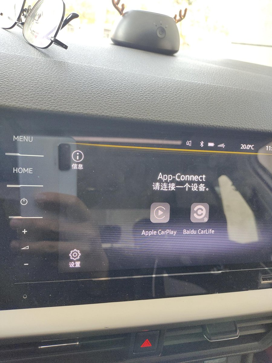 大众朗逸 21款1.5L自动舒适怎么连无线carplay