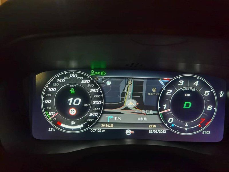 捷豹XEL 刷了SVR仪表 上车第一次换驾驶模式（eco模式，运动模式） 仪表盘没有彩色的圈。 要重新启动后才有对