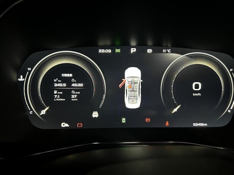 吉利星瑞 车辆通电状态下，不启动车辆，仪表盘显示这个是不是说明蓄电池有问题？