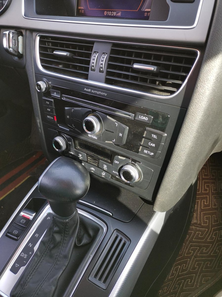 奥迪A4L 2016款45tfsi的蓝牙怎么连接放歌，华为手机连接上了但是放音乐没法变成车载音乐，只能用车载接打电话?