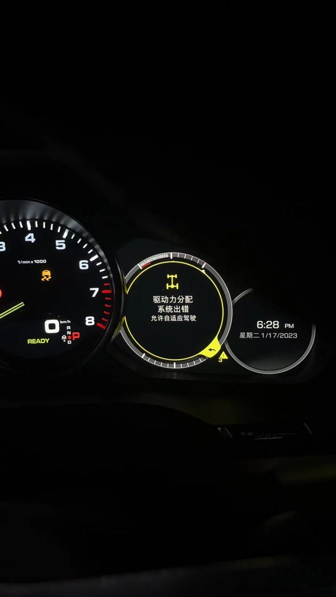 保时捷Cayenne E-Hybrid 车友们卡宴混动ABS系统故障，影响行车安全吗？
