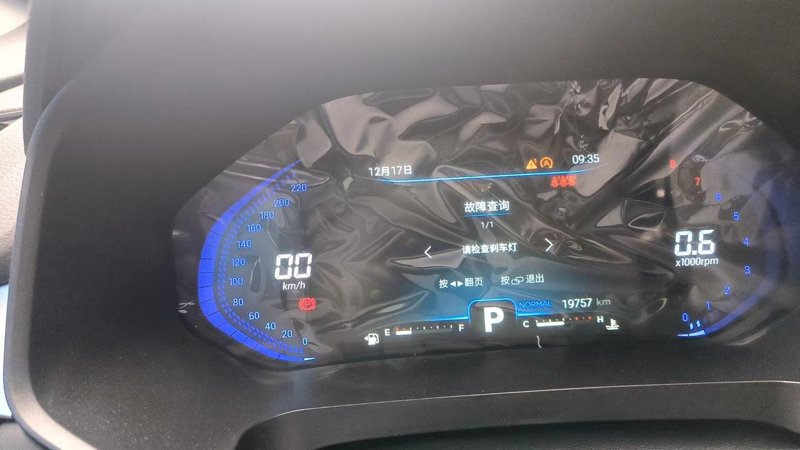 奇瑞瑞虎7 这个是刹车灯坏了吗，昨天广东天气特别冷，是不是冻坏了，需不需要去4s店检查