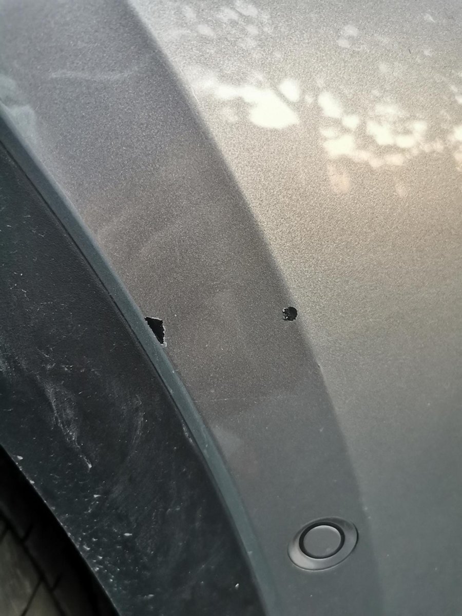 吉利星越L 像车被挂了这么个小点，洗车的时候，用高压水枪冲会不会对漆有影响