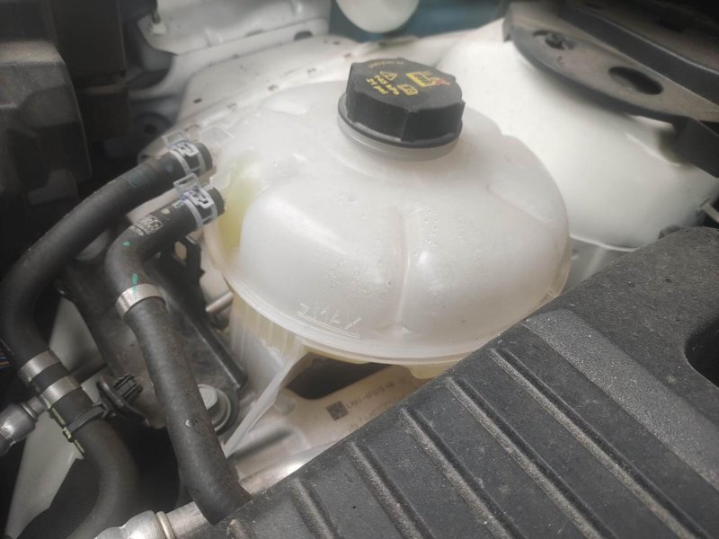 福特锐际 发动机冷却液液位低，网上买的这种冷却液能加吗