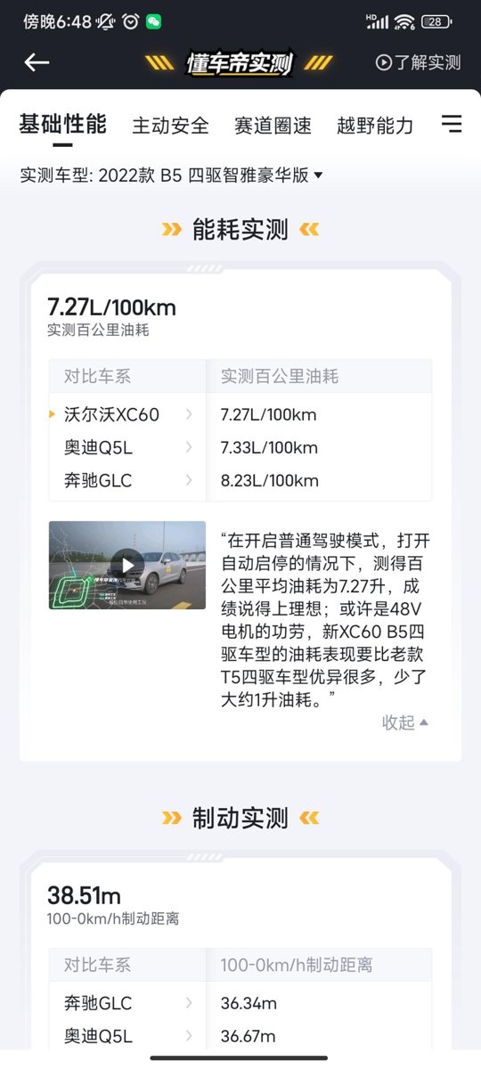 沃尔沃XC60 T5t版本的油耗多少？懂车帝实测7.27，车重可是接近两吨，但是车主提供的是百公里10点几的油